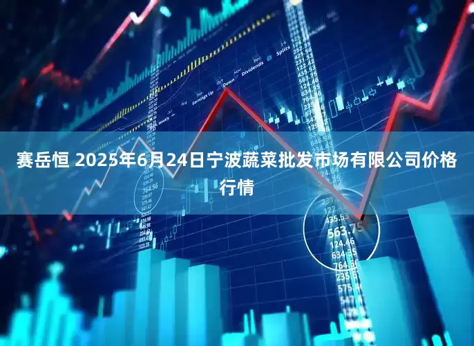 赛岳恒 2025年6月24日宁波蔬菜批发市场有限公司价格行情