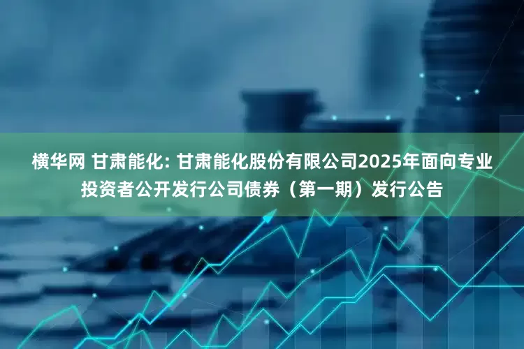 横华网 甘肃能化: 甘肃能化股份有限公司2025年面向专业投资者公开发行公司债券(第一期)发行公告